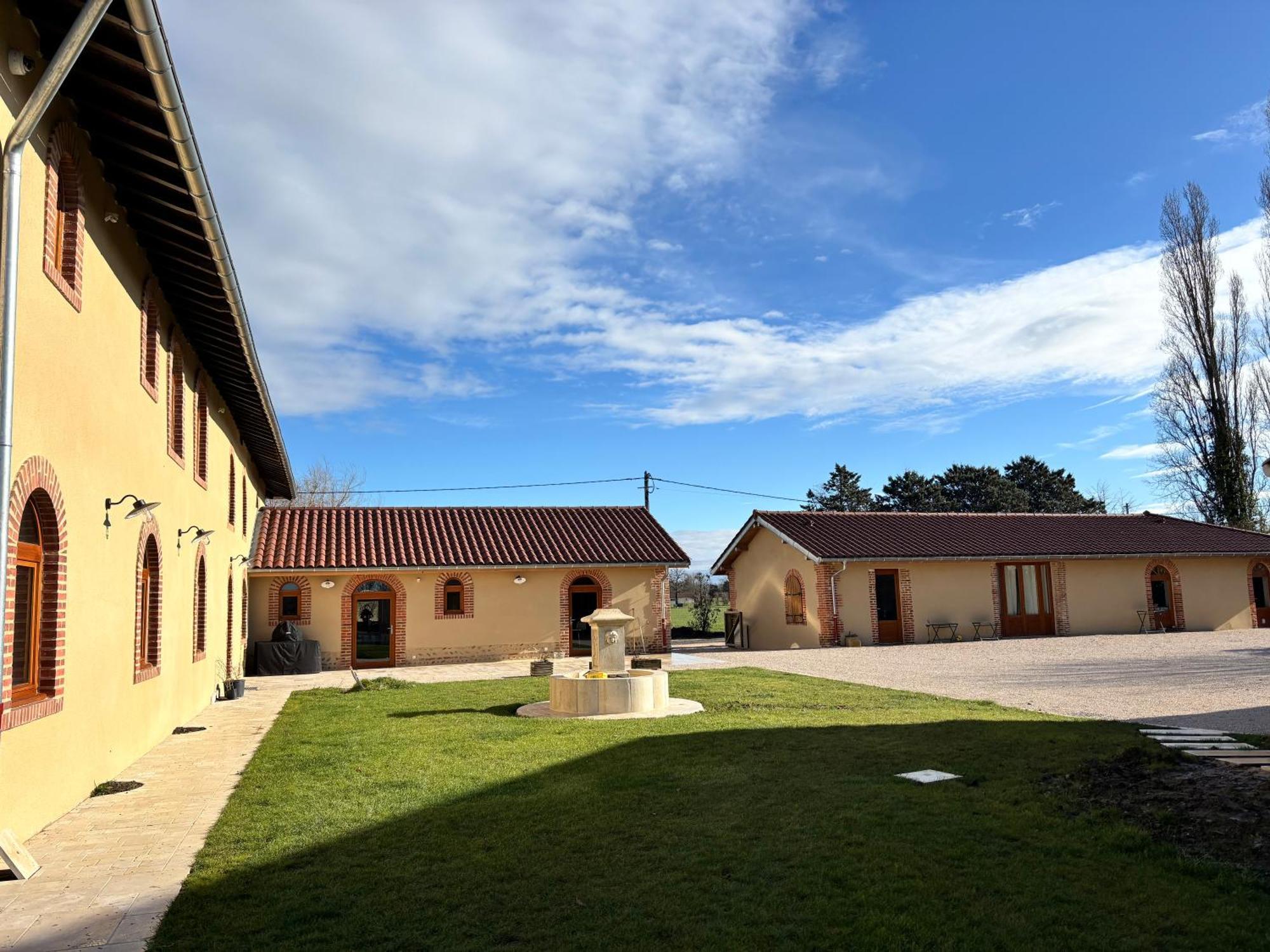 Le Domaine Du Pin Bed & Breakfast Chatillon sur Chalaronne Bagian luar foto
