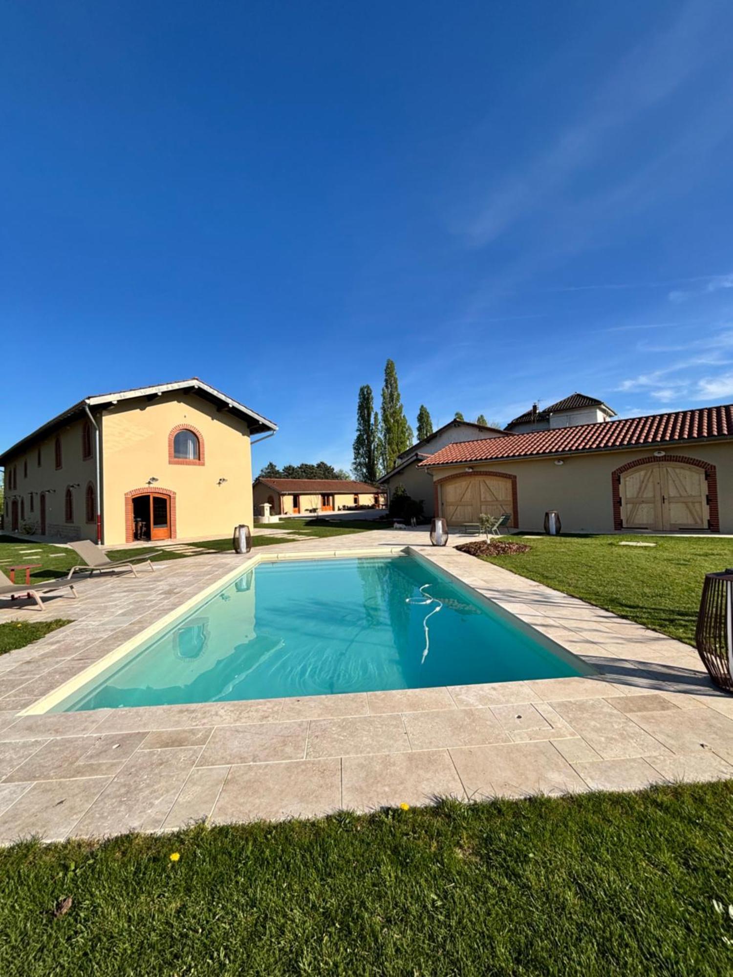 Le Domaine Du Pin Bed & Breakfast Chatillon sur Chalaronne Bagian luar foto