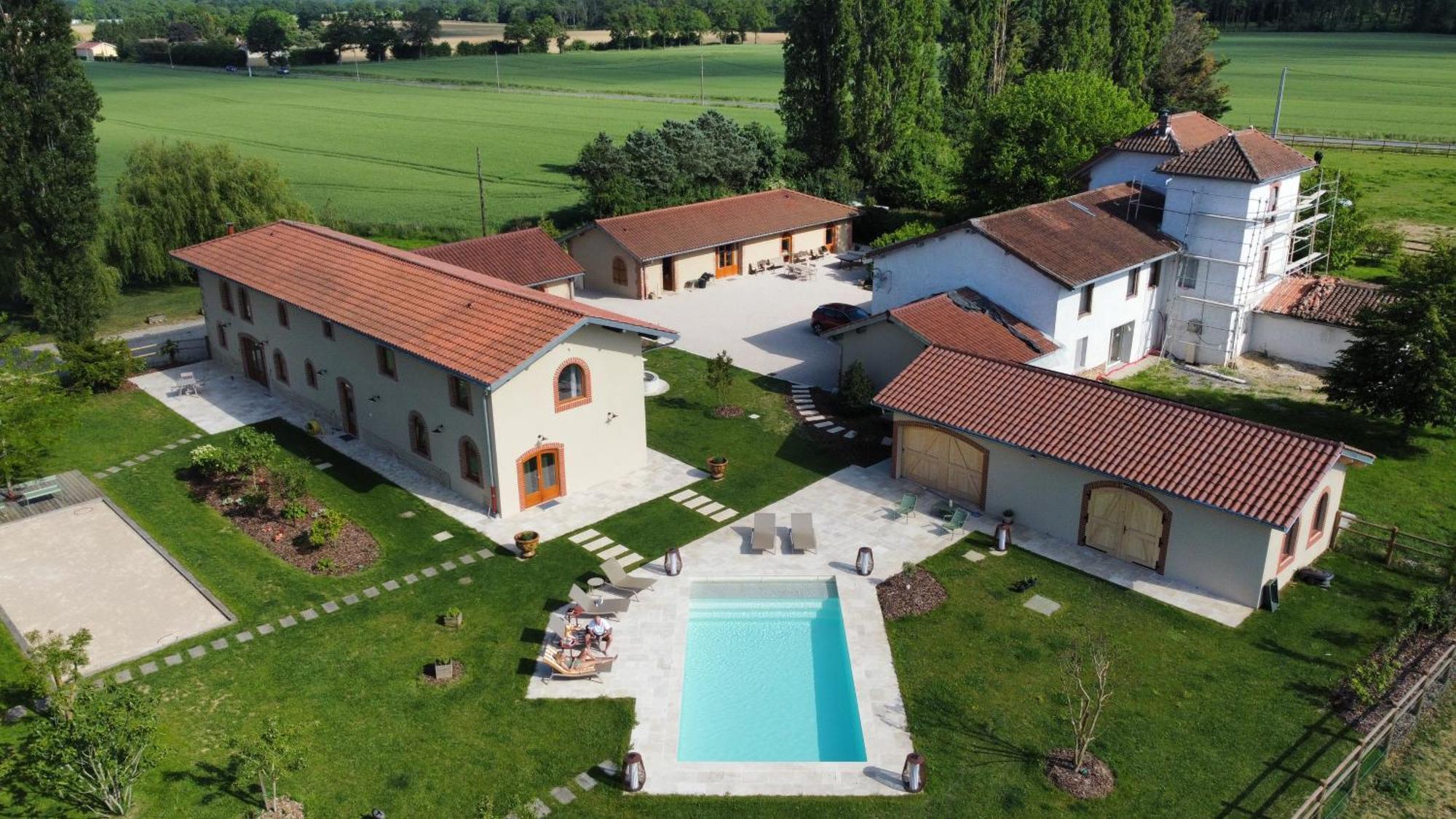 Le Domaine Du Pin Bed & Breakfast Chatillon sur Chalaronne Bagian luar foto